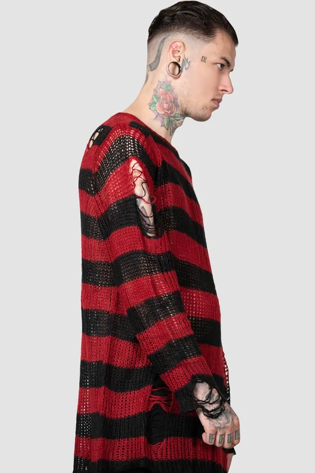 Men Knitwear Killstar Total Horror Knit Sweater