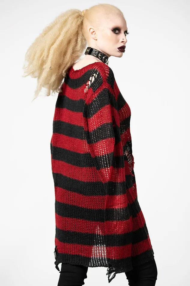 Men Knitwear Killstar Total Horror Knit Sweater