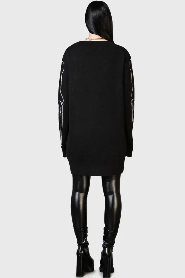 Men Knitwear Killstar Your Remains Cardigan
