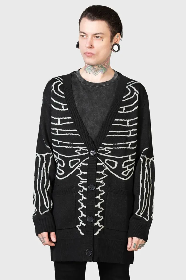 Men Knitwear Killstar Your Remains Cardigan