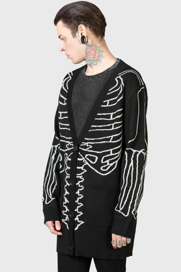 Men Knitwear Killstar Your Remains Cardigan