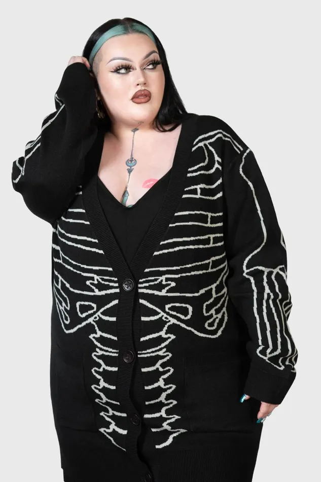 Men Knitwear Killstar Your Remains Cardigan