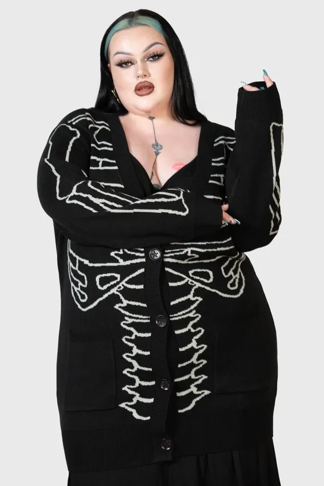 Men Knitwear Killstar Your Remains Cardigan