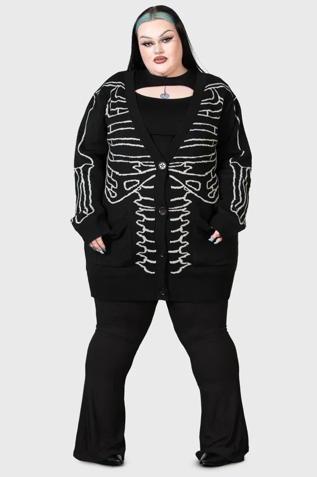 Men Knitwear Killstar Your Remains Cardigan