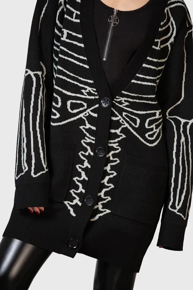 Men Knitwear Killstar Your Remains Cardigan
