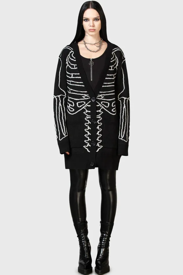 Men Knitwear Killstar Your Remains Cardigan