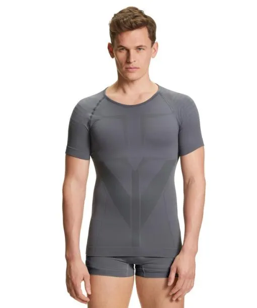 Men Men TShirt Warm Concrete FALKE Short Sleeve Shirts