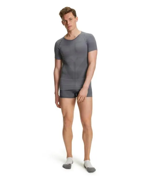 Men Men TShirt Warm Concrete FALKE Short Sleeve Shirts