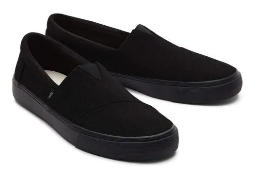 Men MenFenix Blackblack TOMS Slip Ons