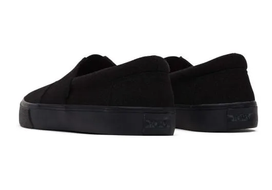 Men MenFenix Blackblack TOMS Slip Ons