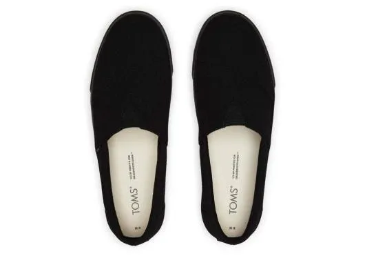 Men MenFenix Blackblack TOMS Slip Ons