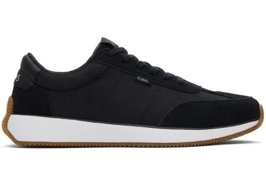 Men MenWyndon Black Jogger Sneaker Black TOMS Sneakers