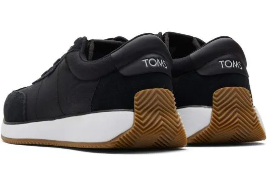 Men MenWyndon Black Jogger Sneaker Black TOMS Sneakers