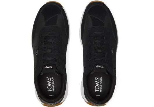 Men MenWyndon Black Jogger Sneaker Black TOMS Sneakers