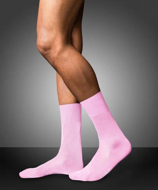 Men No 9 Pure Fil Dcosse Men Socks Peony FALKE Socks