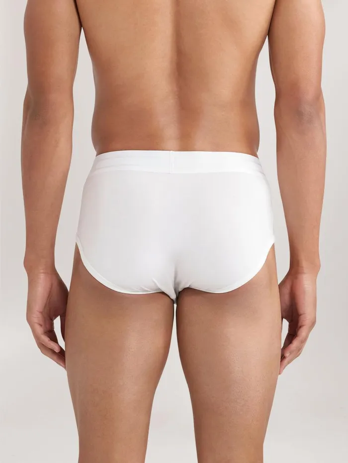 Men Reiss Socks and Underwear Che CH Studios Boxer Briefs With TENCEL Fibers White