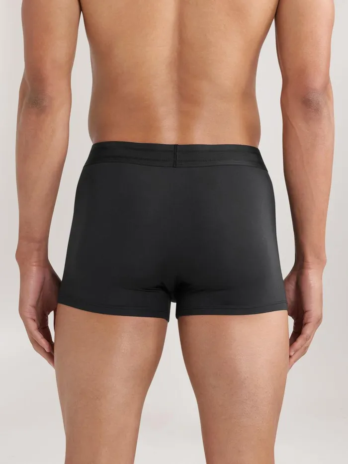 Men Reiss Socks and Underwear Che CH Studios Boxer Trunks With TENCEL Fibers Black