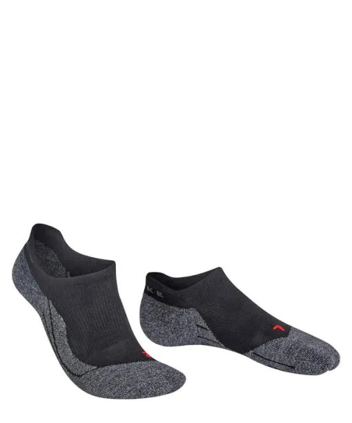 Men RU3 Comfort Invisible Men Running No Show Socks Black FALKE Running Socks