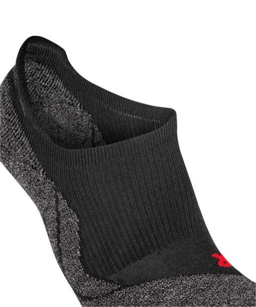 Men RU3 Comfort Invisible Men Running No Show Socks Black FALKE Running Socks