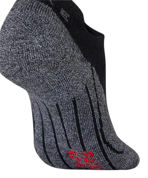 Men RU3 Comfort Invisible Men Running No Show Socks Black FALKE Running Socks