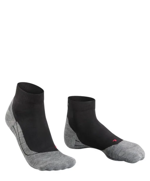 Men RU4 Endurance Short Men Running Short Sock Black FALKE Running Socks