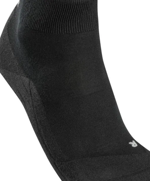 Men RU4 Light Performance Short Men Running Short Sock Black FALKE Running Socks