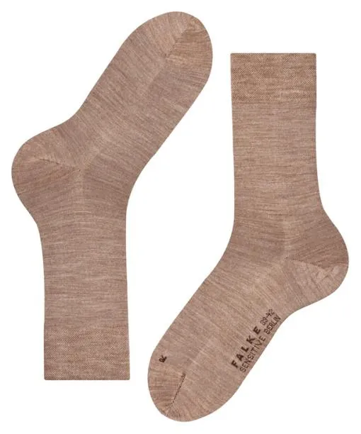 Men Sensitive Berlin Men Socks Nutmeg Mel FALKE Socks