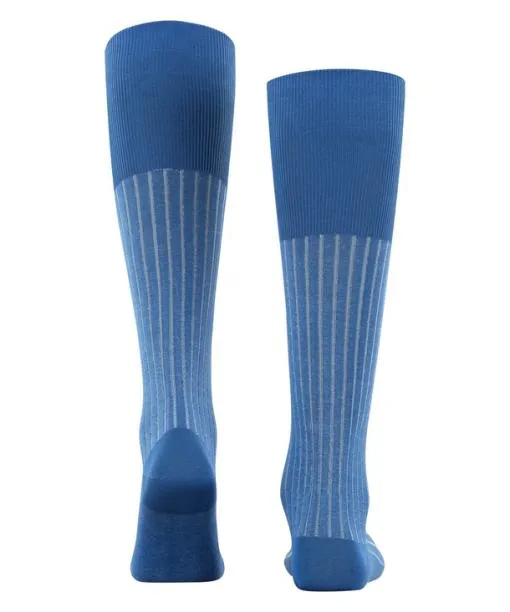 Men Shadow Men Kneehigh Socks Paris Blue FALKE Knee High Socks