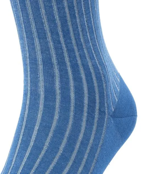Men Shadow Men Kneehigh Socks Paris Blue FALKE Knee High Socks