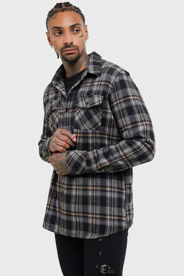 Men Shirts Killstar Burning Light Shirt