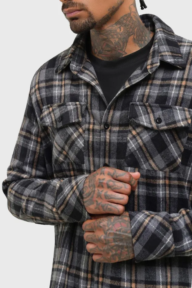 Men Shirts Killstar Burning Light Shirt