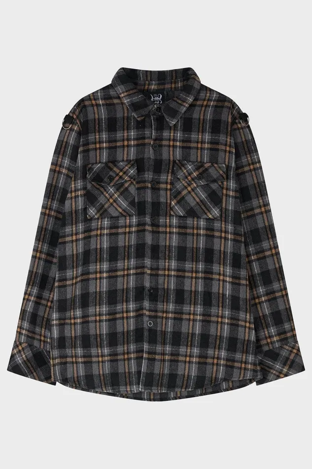 Men Shirts Killstar Burning Light Shirt