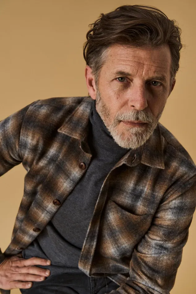 Men Shirts MOS MOSH MMGDavid Wool Check Shirt Sundown Check