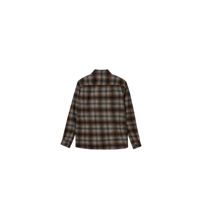 Men Shirts MOS MOSH MMGDavid Wool Check Shirt Sundown Check