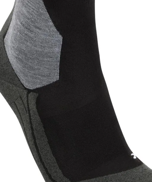 Men SK6 Pro Men Skiing Kneehigh Socks Black FALKE Ski Socks
