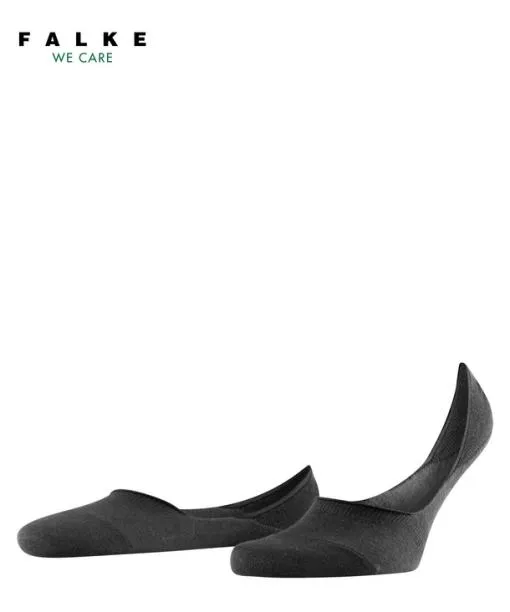 Men Step Medium Cut Men No Show Socks Black FALKE No Show Socks