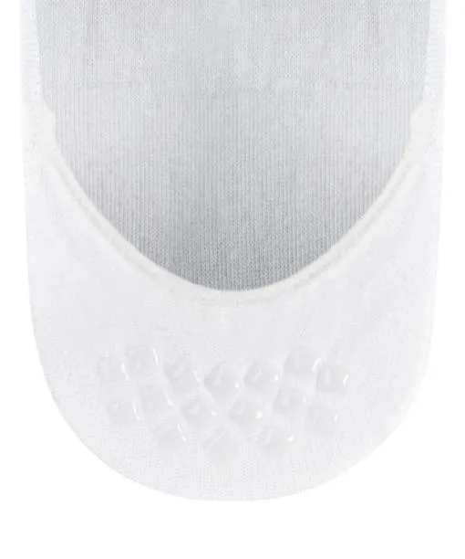 Men Step Medium Cut Men No Show Socks White FALKE No Show Socks