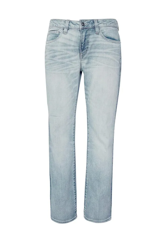 Men Straight Six Washed Blue Jeans Indigo Buffalo David Bitton Straight Six