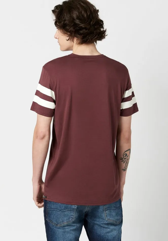 Men Striped Jersey Tafor TShirt Fico Buffalo David Bitton Tops and Tees