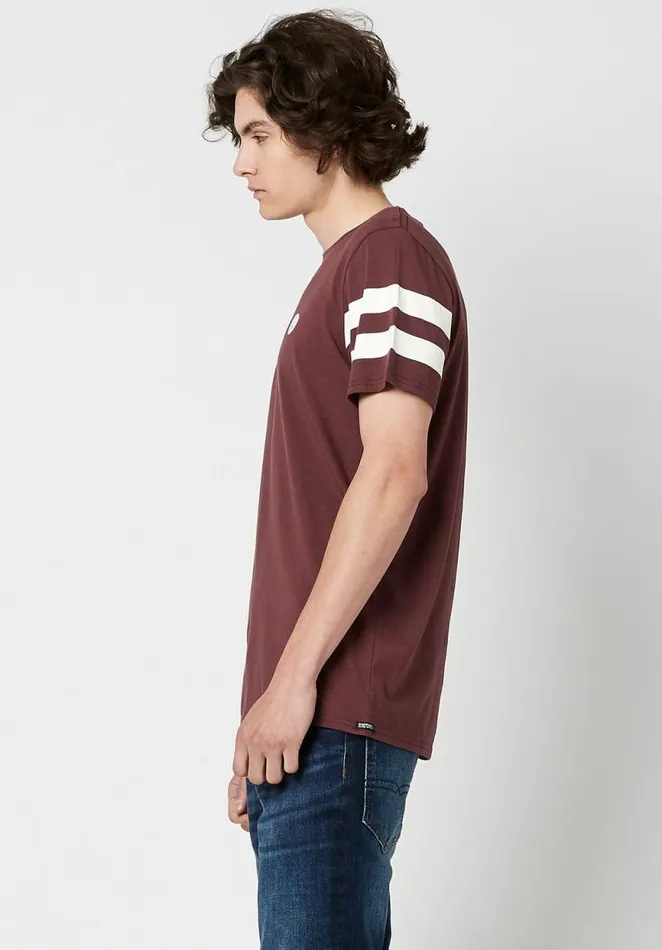 Men Striped Jersey Tafor TShirt Fico Buffalo David Bitton Tops and Tees