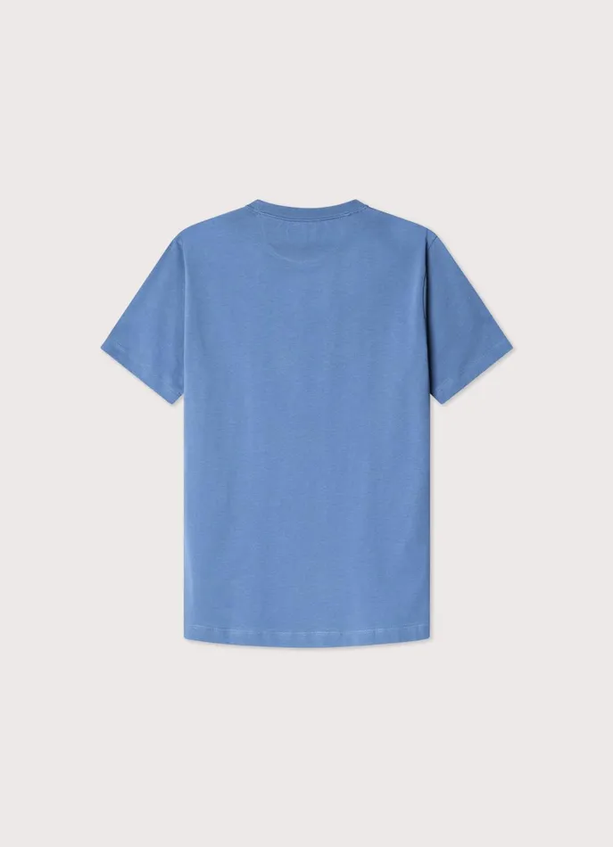Men TShirts and Sweatshirts Faonnable Regular Fit TShirt Dark Denim Blue