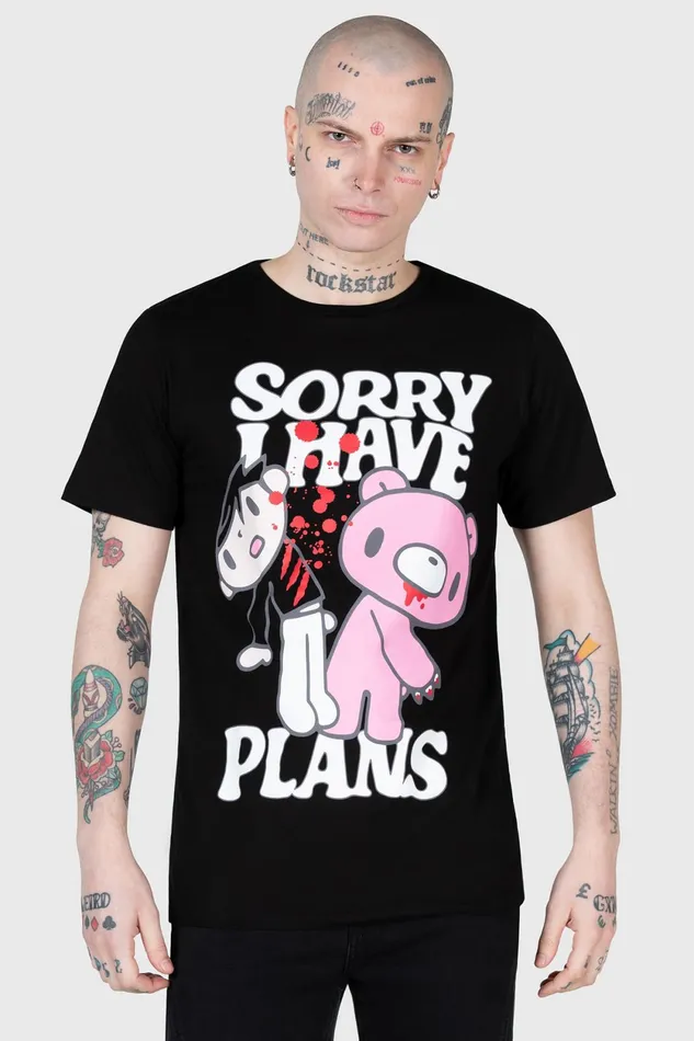 Men TShirts and Vests Killstar I Have Plans TShirt