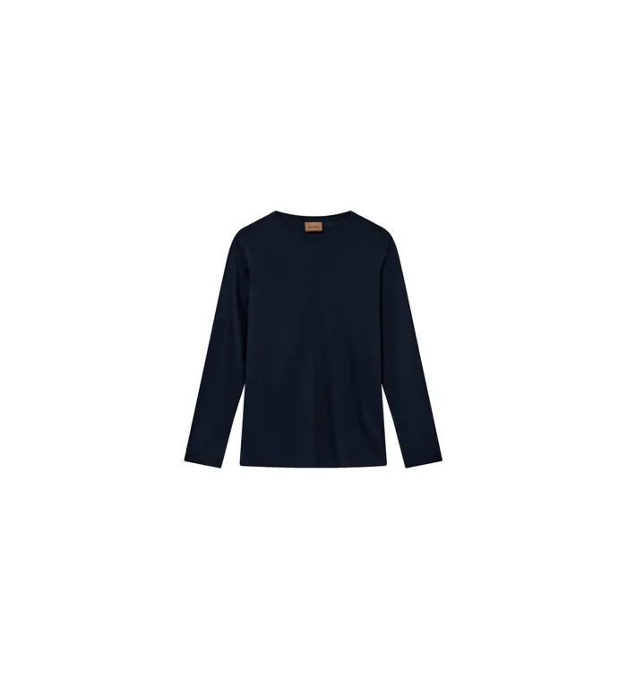 Men Tees MOS MOSH MMGPerry Ls Oneck Tee Navy