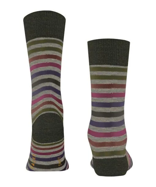 Men Tinted Stripe Men Socks Moon Mist FALKE Socks