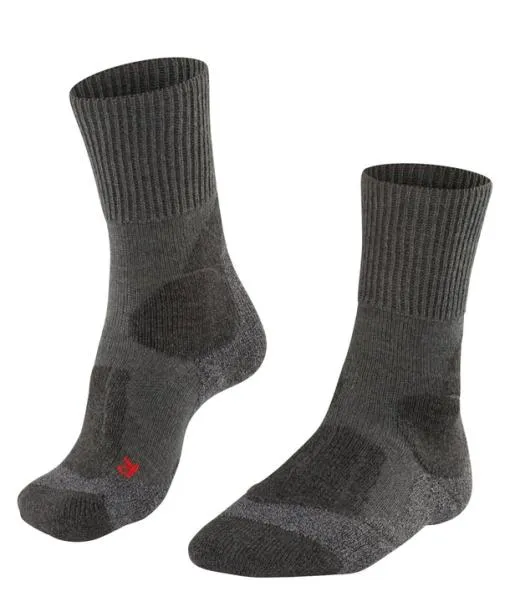 Men TK1 Adventure Men Trekking Socks Asphalt Mel FALKE Hiking Socks