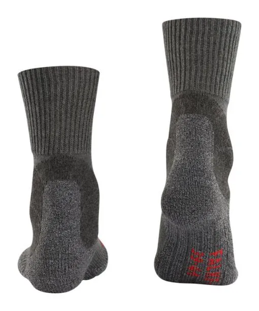 Men TK1 Adventure Men Trekking Socks Asphalt Mel FALKE Hiking Socks