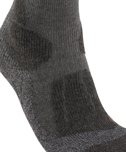 Men TK1 Adventure Men Trekking Socks Asphalt Mel FALKE Hiking Socks