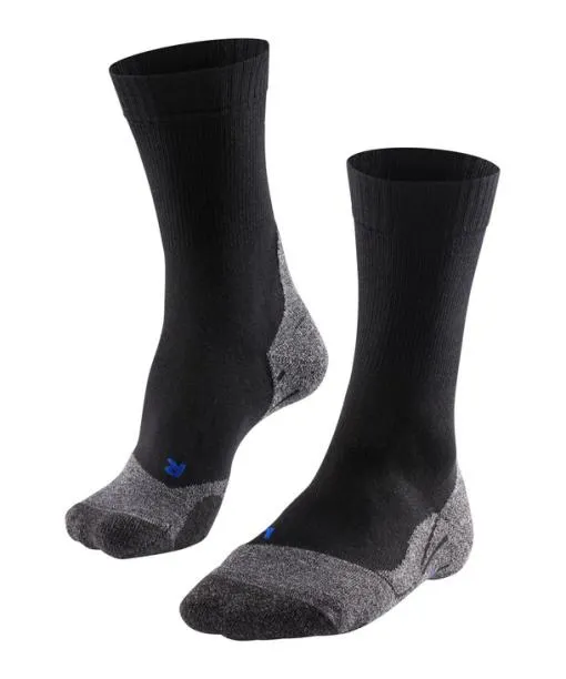 Men TK2 Explore Cool Men Trekking Socks Black FALKE Hiking Socks