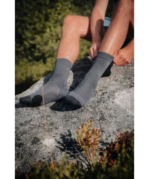 Men TK2 Explore Cool Men Trekking Socks Black FALKE Hiking Socks