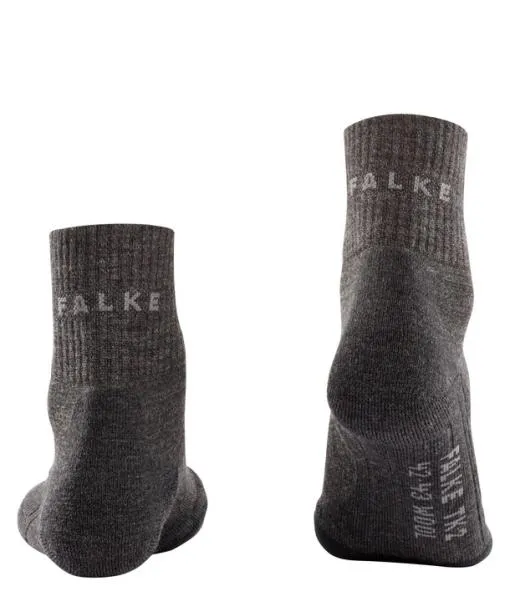 Men TK2 Explore Wool Short Men Trekking Socks Smog FALKE Hiking Socks
